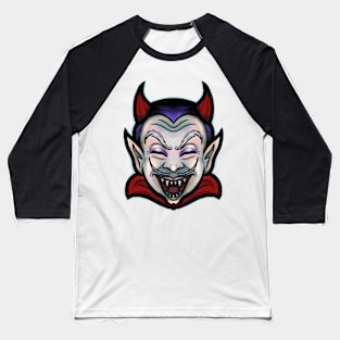 Drácula Diablo Baseball T-Shirt